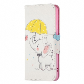 Folio-hoesje voor Samsung Galaxy S22 5G Babyolifant