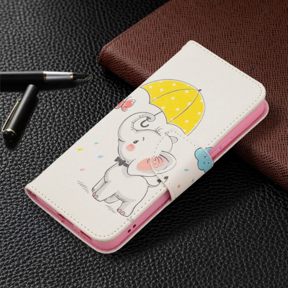 Folio-hoesje voor Samsung Galaxy S22 5G Babyolifant