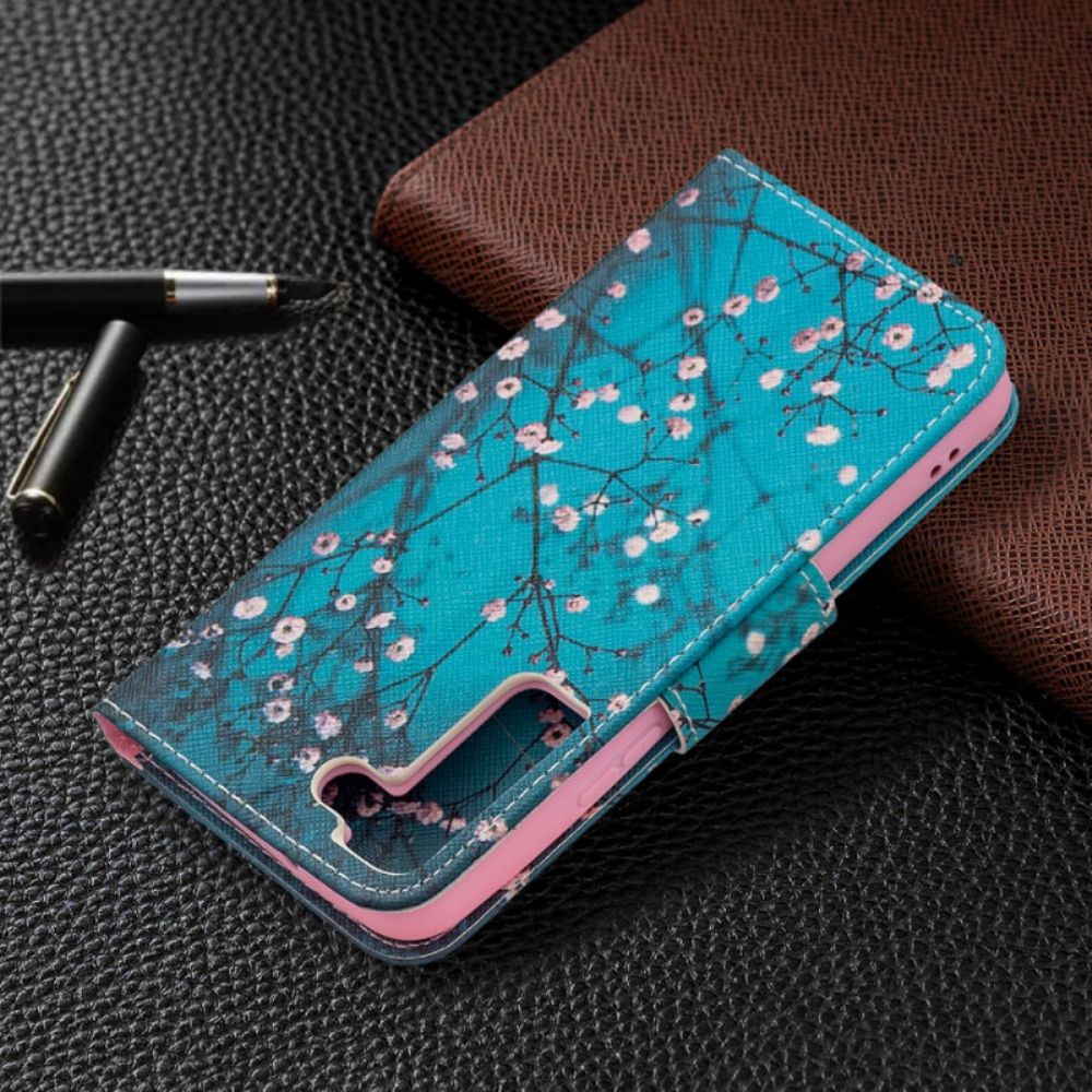 Folio-hoesje voor Samsung Galaxy S22 5G Bloeiende Boom