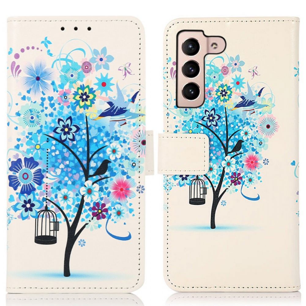 Folio-hoesje voor Samsung Galaxy S22 5G Bloeiende Boom