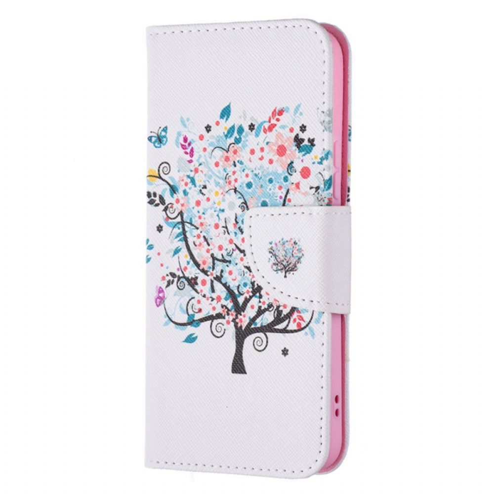 Folio-hoesje voor Samsung Galaxy S22 5G Bloemrijke Boom