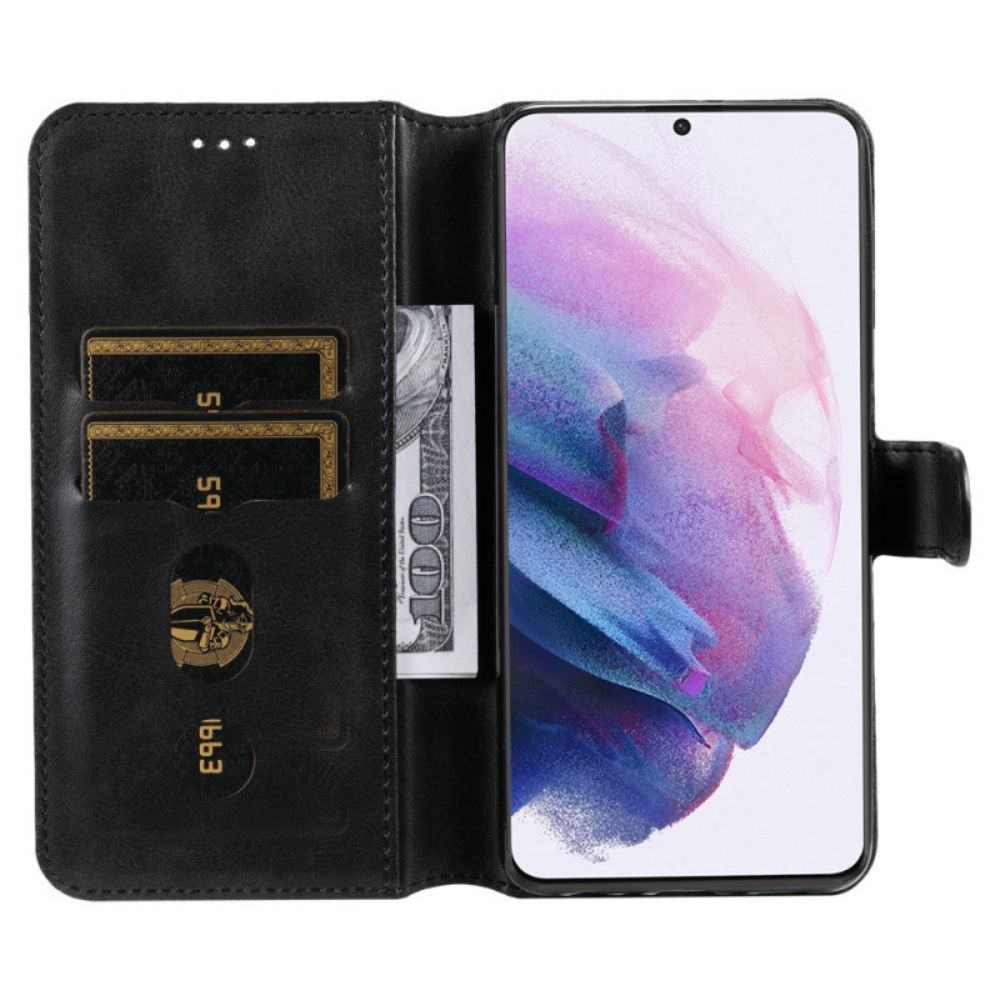 Folio-hoesje voor Samsung Galaxy S22 5G Klassiek