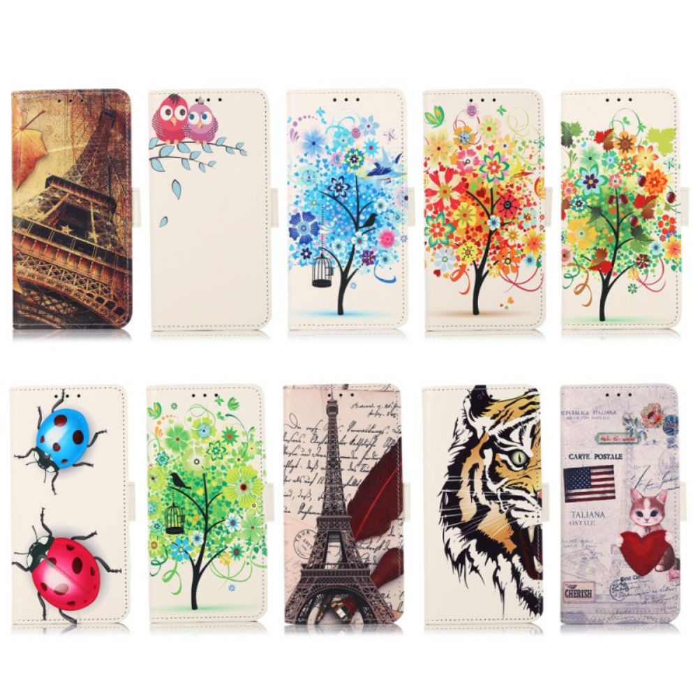 Folio-hoesje voor Samsung Galaxy S22 5G Lieveheersbeestje