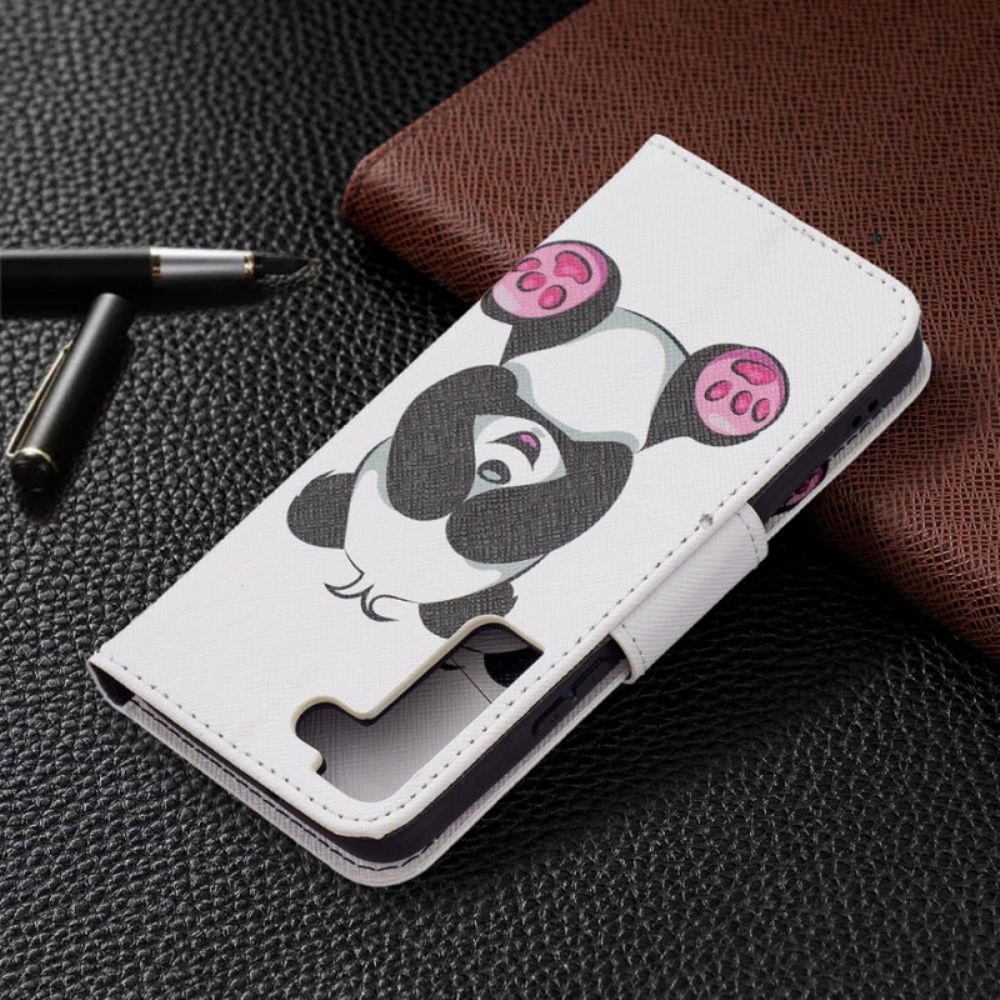 Folio-hoesje voor Samsung Galaxy S22 5G Pandaplezier