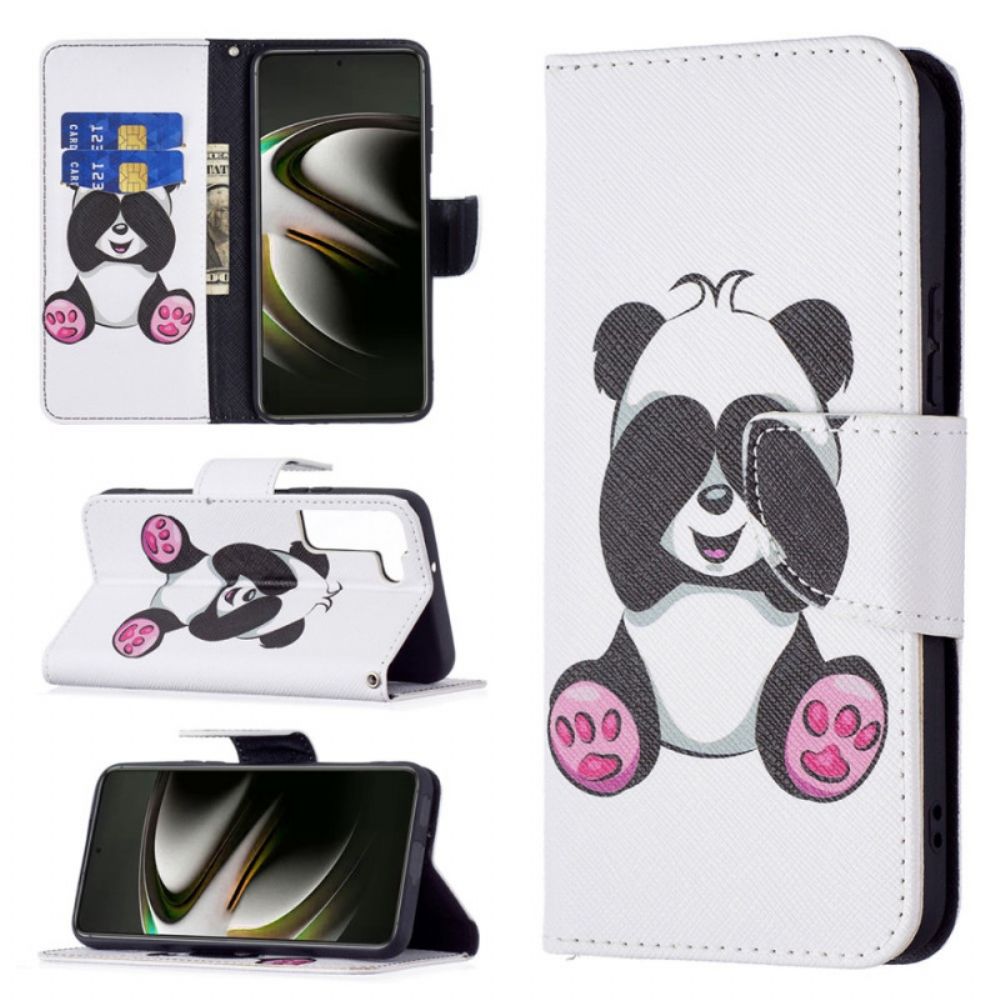 Folio-hoesje voor Samsung Galaxy S22 5G Pandaplezier