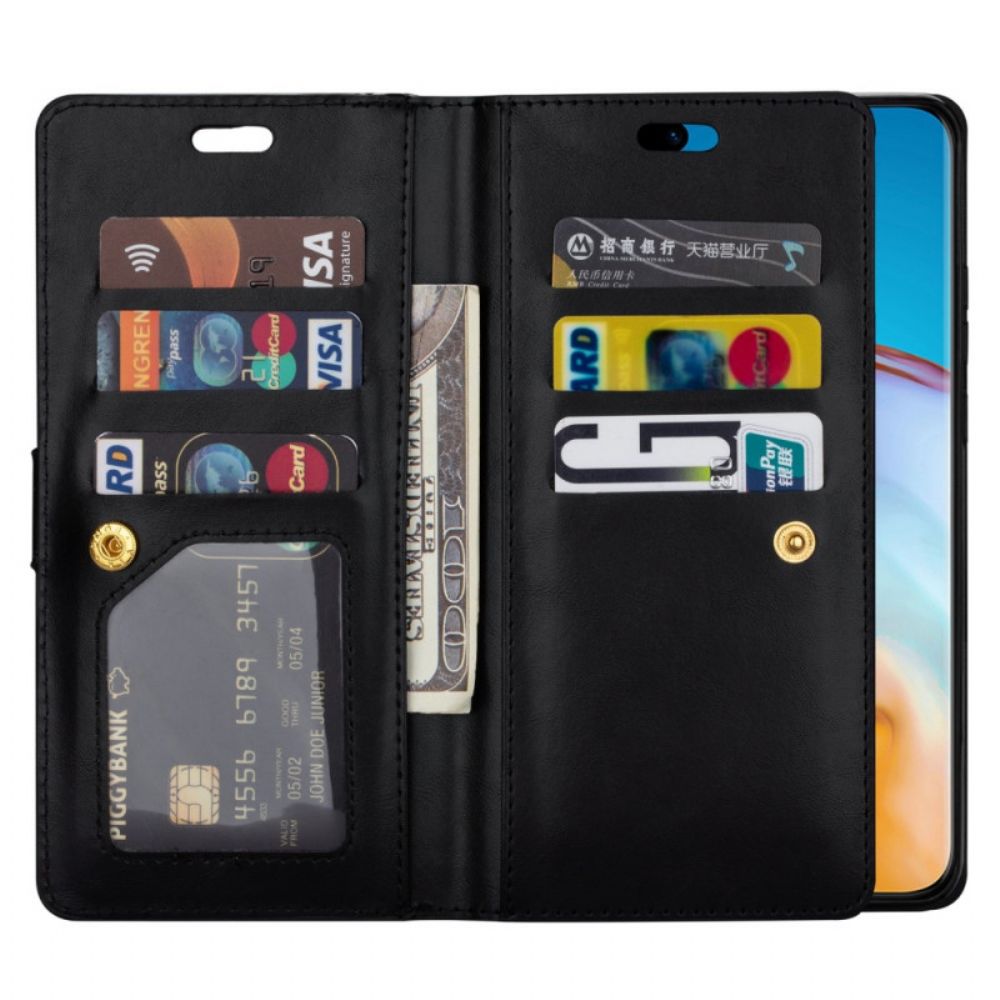 Folio-hoesje voor Samsung Galaxy S22 5G Portemonnee En Lanyard