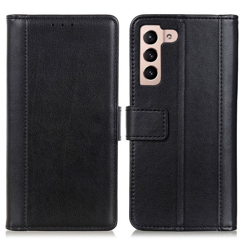 Folio-hoesje voor Samsung Galaxy S22 5G Stijl Leer Elegantie