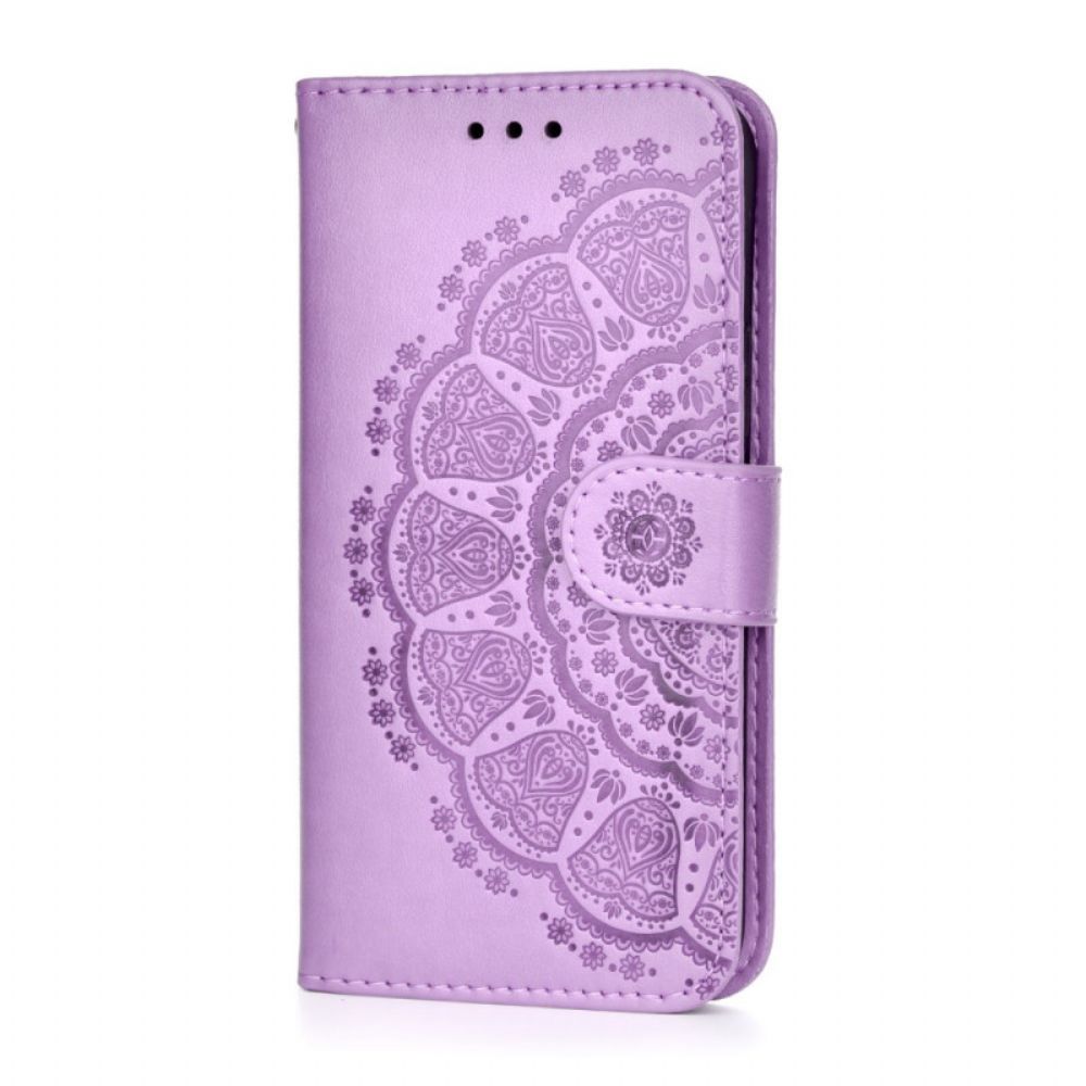 Folio-hoesje voor Samsung Galaxy S22 5G Totem Mandala