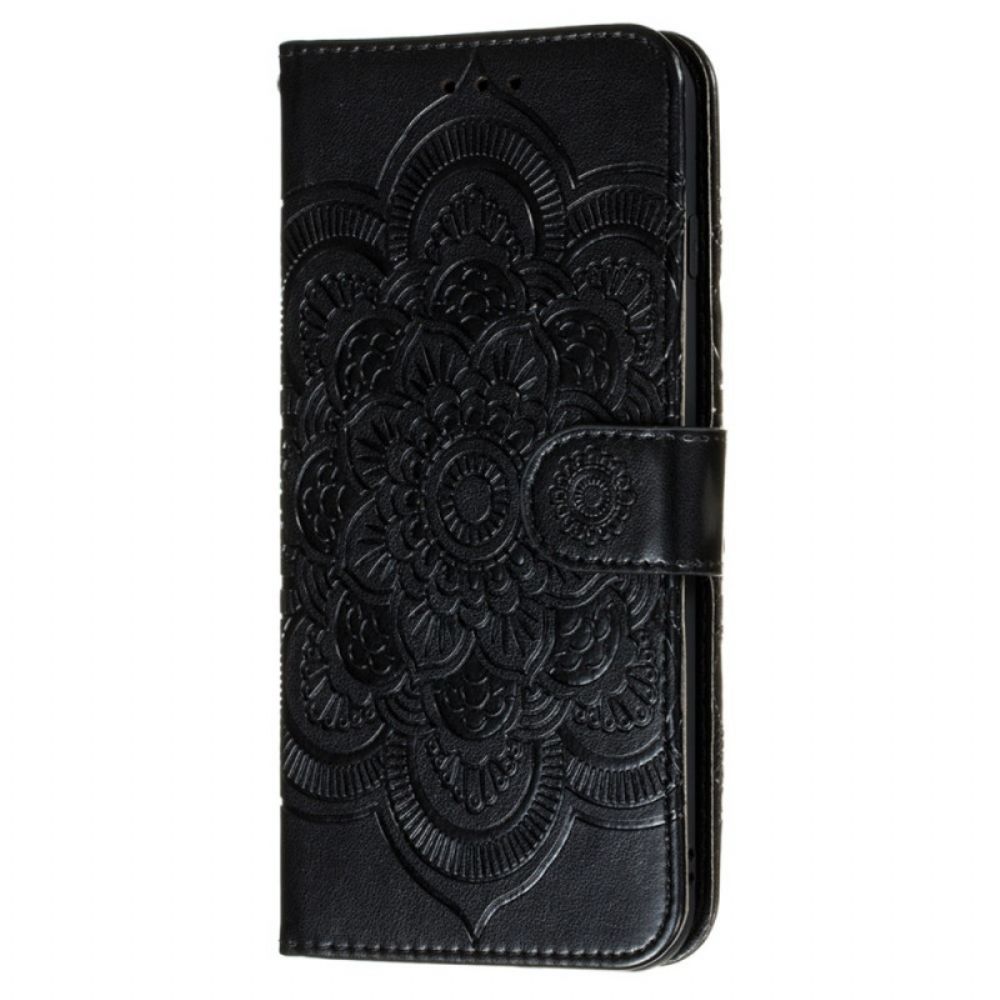 Folio-hoesje voor Samsung Galaxy S22 5G Volledige Mandala