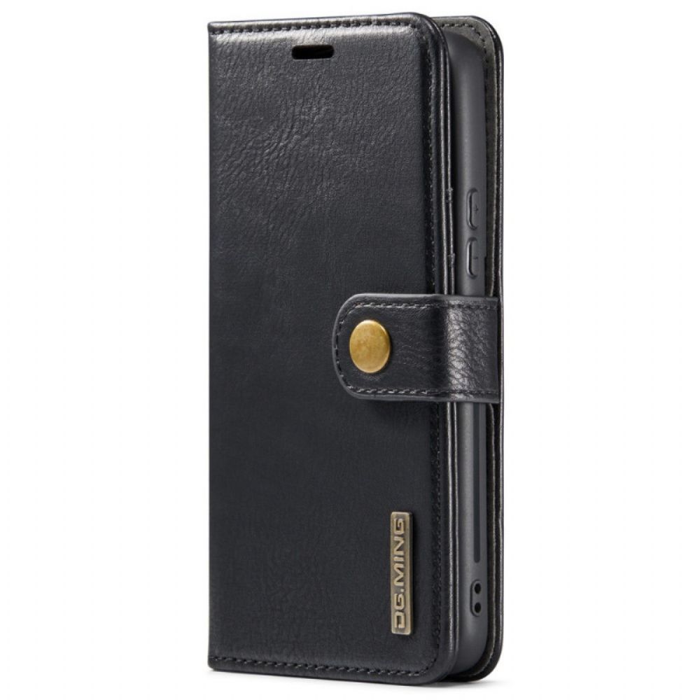 Hoesje Flip Case voor Samsung Galaxy S22 5G Dg.ming Afneembaar