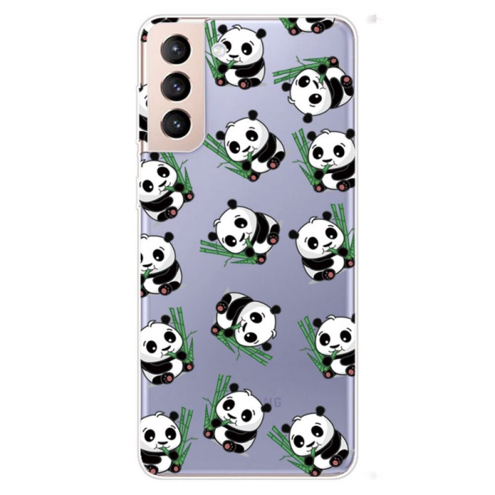 Hoesje voor Samsung Galaxy S22 5G Kleine Panda's