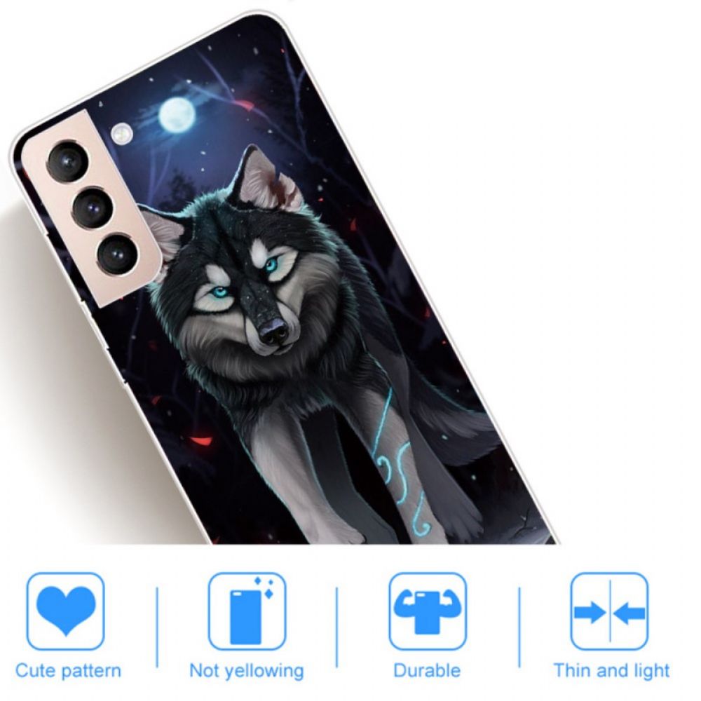 Hoesje voor Samsung Galaxy S22 5G Koninklijke Wolf