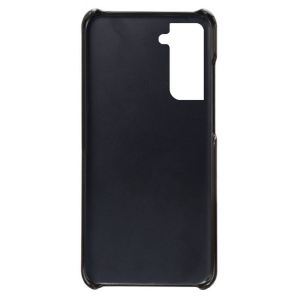 Hoesje voor Samsung Galaxy S22 5G Ksq Leereffect