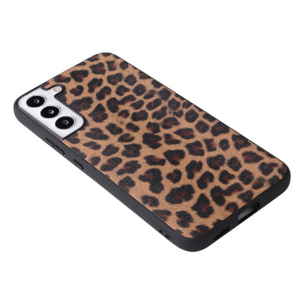 Hoesje voor Samsung Galaxy S22 5G Luipaard