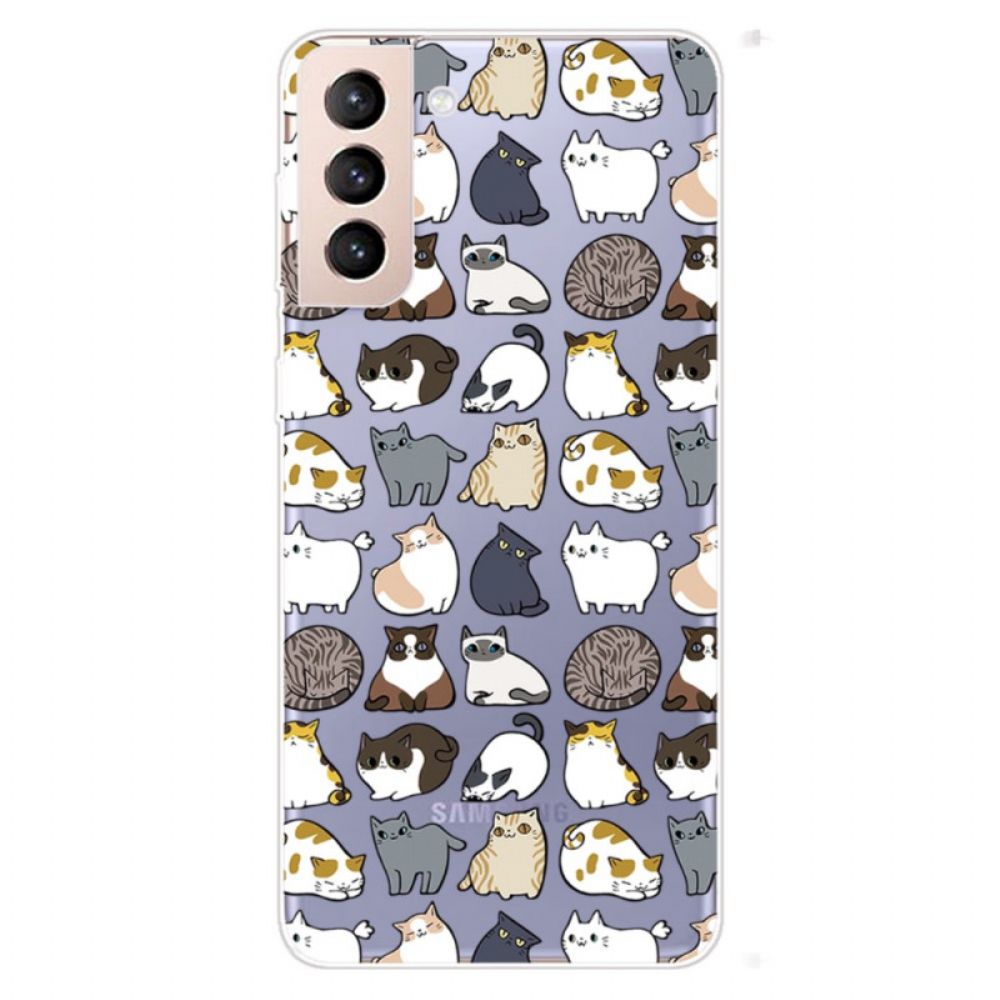 Hoesje voor Samsung Galaxy S22 5G Top Katten