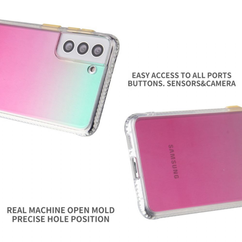 Hoesje voor Samsung Galaxy S22 5G Verloopkleur