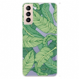 Telefoonhoesje voor Samsung Galaxy S22 5G Cactus Aquarel