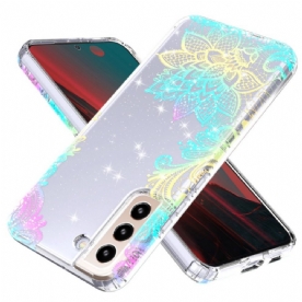 Telefoonhoesje voor Samsung Galaxy S22 5G Flexibele Siliconen Mandala