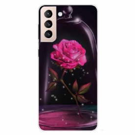 Telefoonhoesje voor Samsung Galaxy S22 5G Magisch Roze