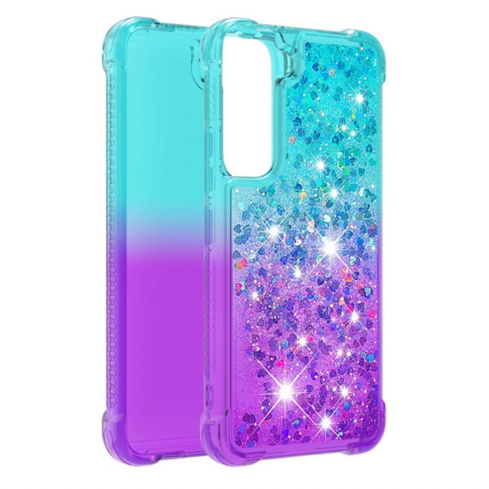 Telefoonhoesje voor Samsung Galaxy S22 5G Pailletten Kleuren