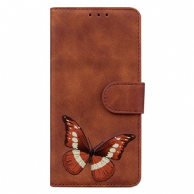 Flip Case voor Oppo Reno 8 Lite Vlinder