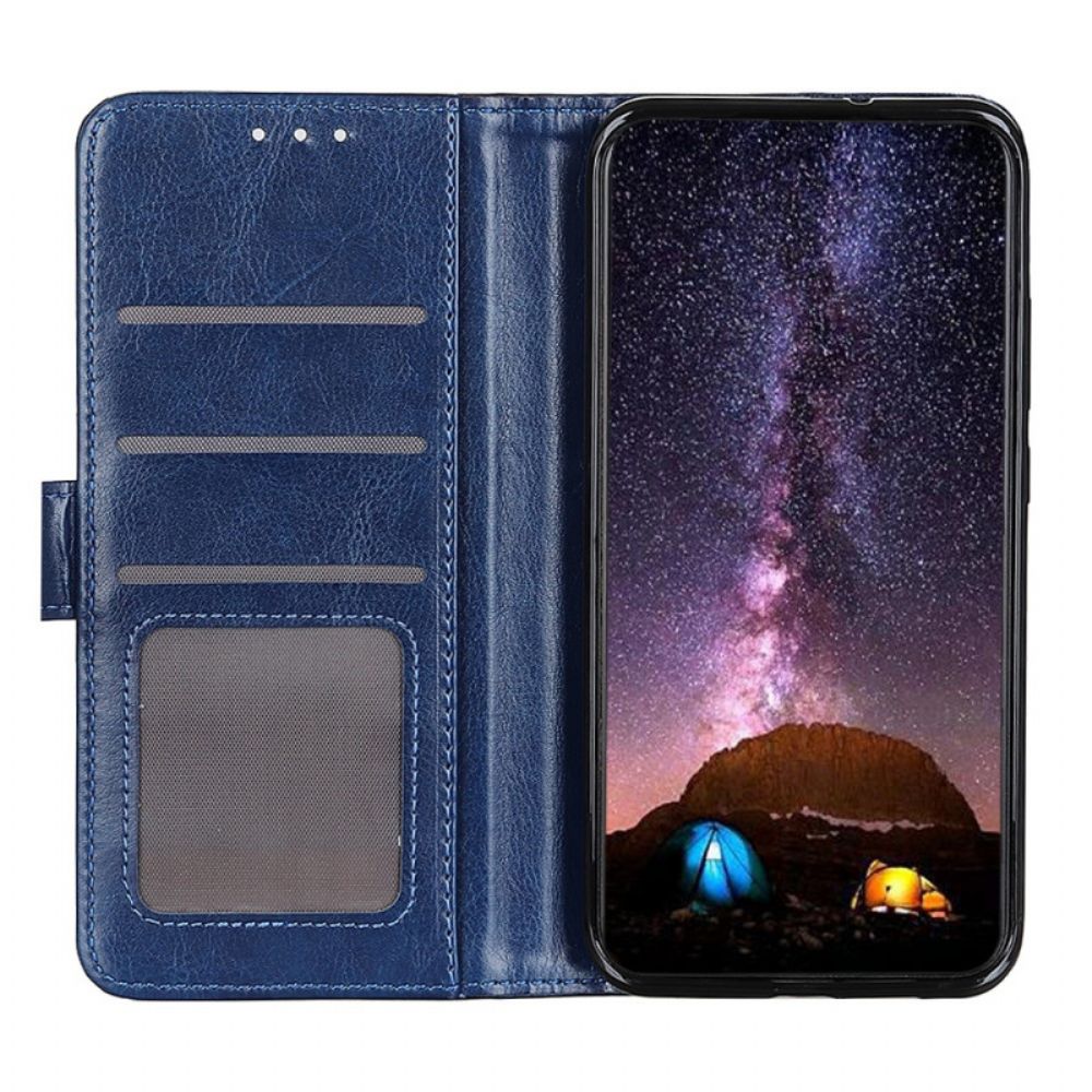 Folio-hoesje voor Oppo Reno 8 Lite Finesse Kunstleer