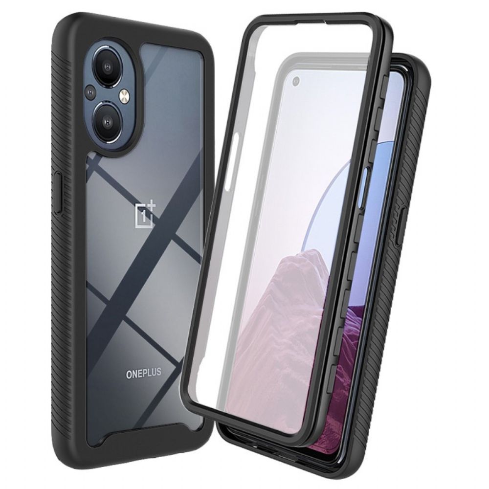 Hoesje voor Oppo Reno 8 Lite Bumper En Schermbeschermer