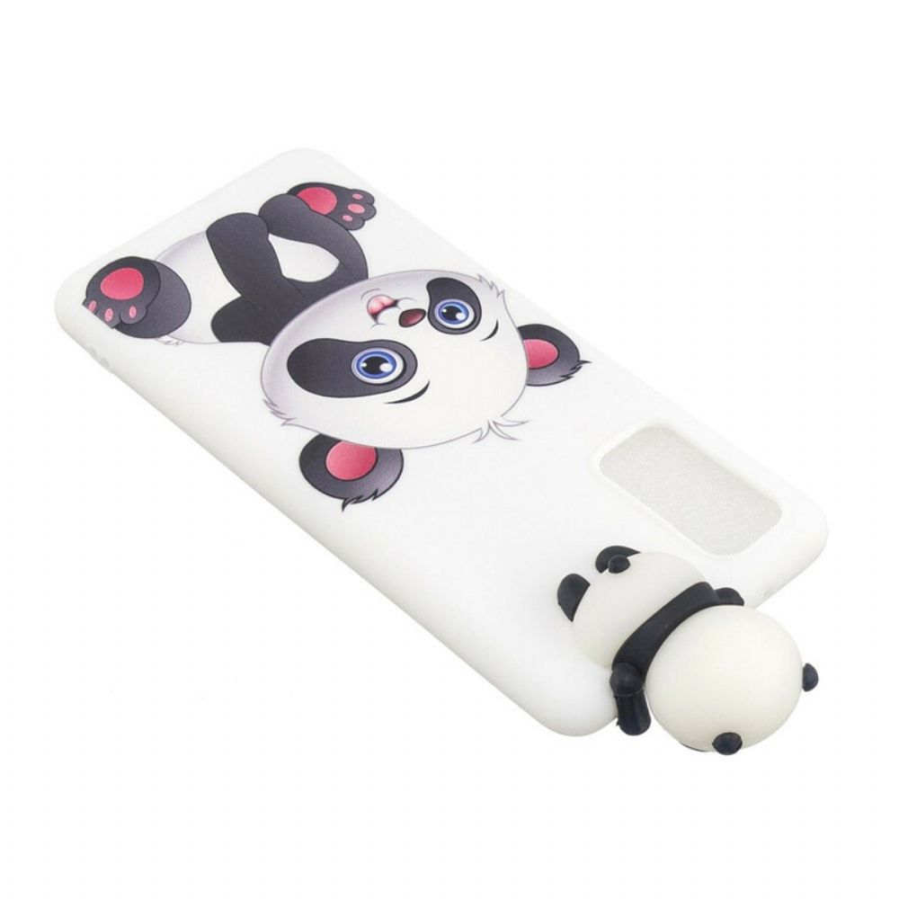 Hoesje voor Samsung Galaxy A71 3d Leuke Panda