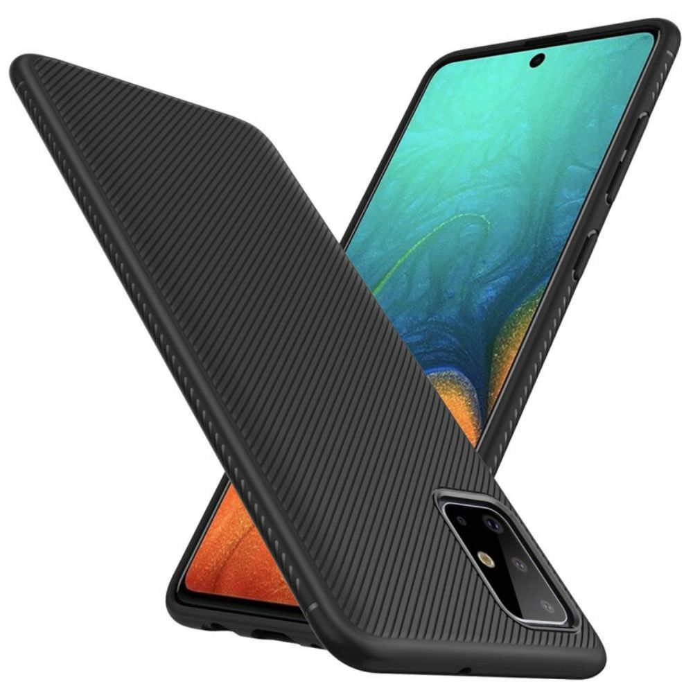 Hoesje voor Samsung Galaxy A71 Jazz Series Twill