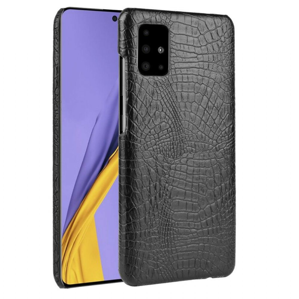 Hoesje voor Samsung Galaxy A71 Krokodillenleereffect