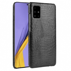 Hoesje voor Samsung Galaxy A71 Krokodillenleereffect