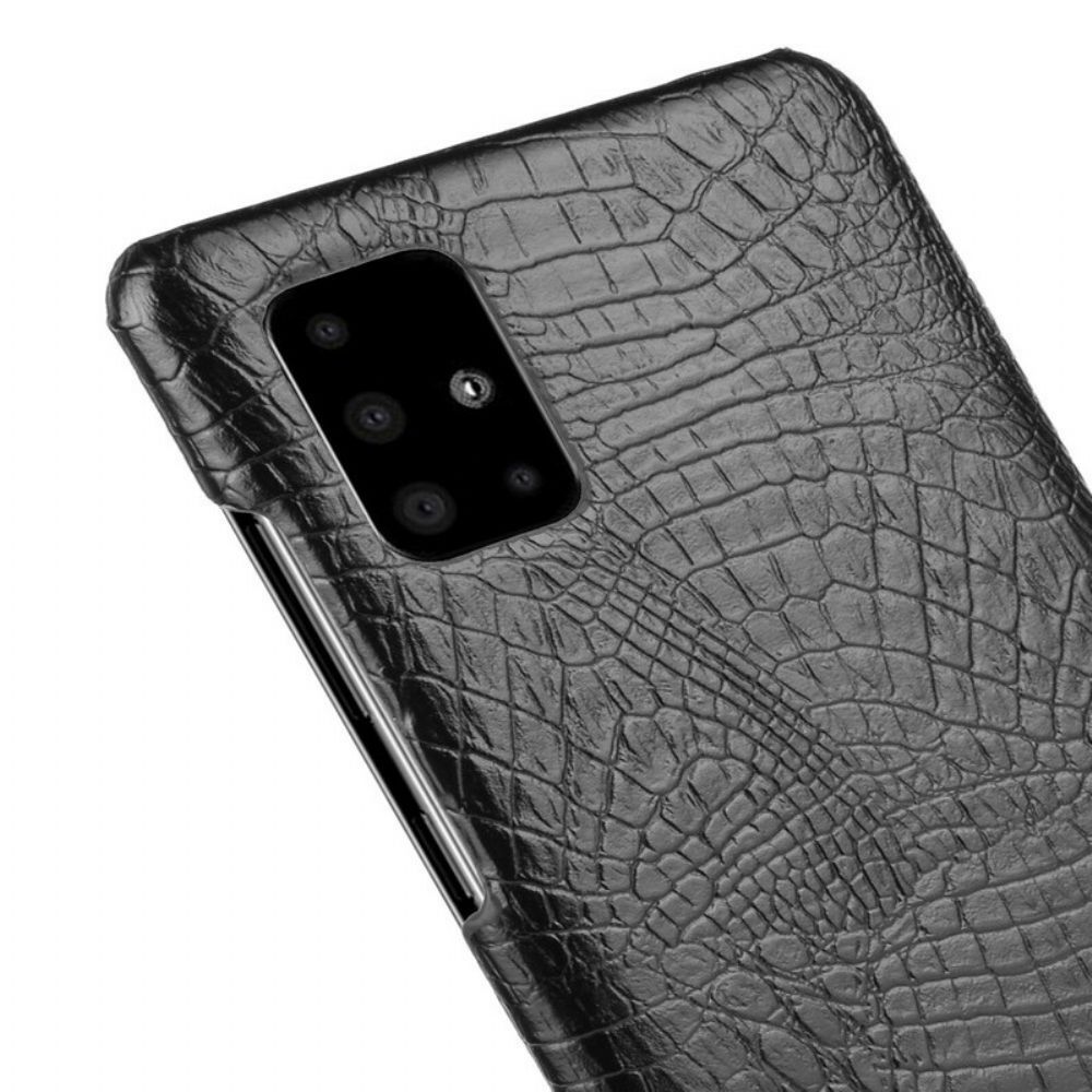 Hoesje voor Samsung Galaxy A71 Krokodillenleereffect