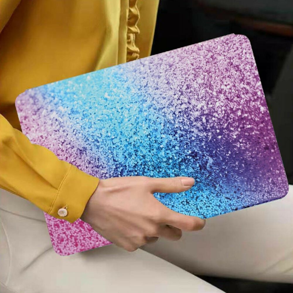 Bescherming Hoesje voor Samsung Galaxy Tab A7 Lite Twee Mooie Glitterlagen