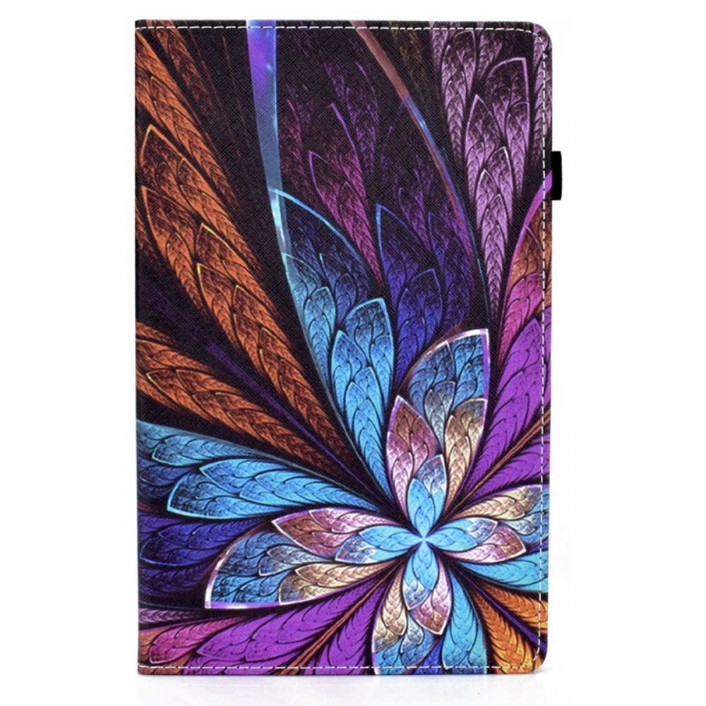 Case voor Samsung Galaxy Tab A7 Lite Abstracte Bloem