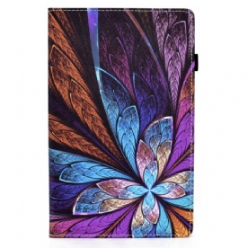 Case voor Samsung Galaxy Tab A7 Lite Abstracte Bloem