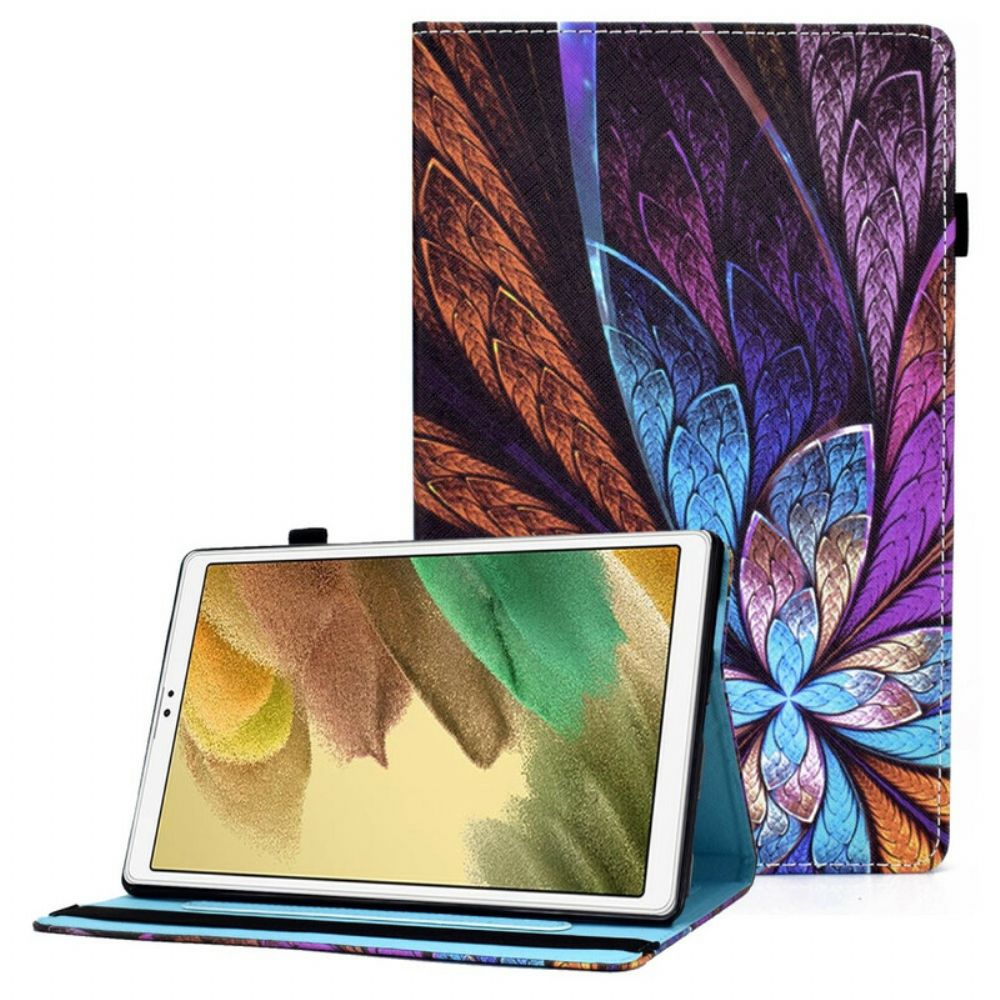 Case voor Samsung Galaxy Tab A7 Lite Abstracte Bloem