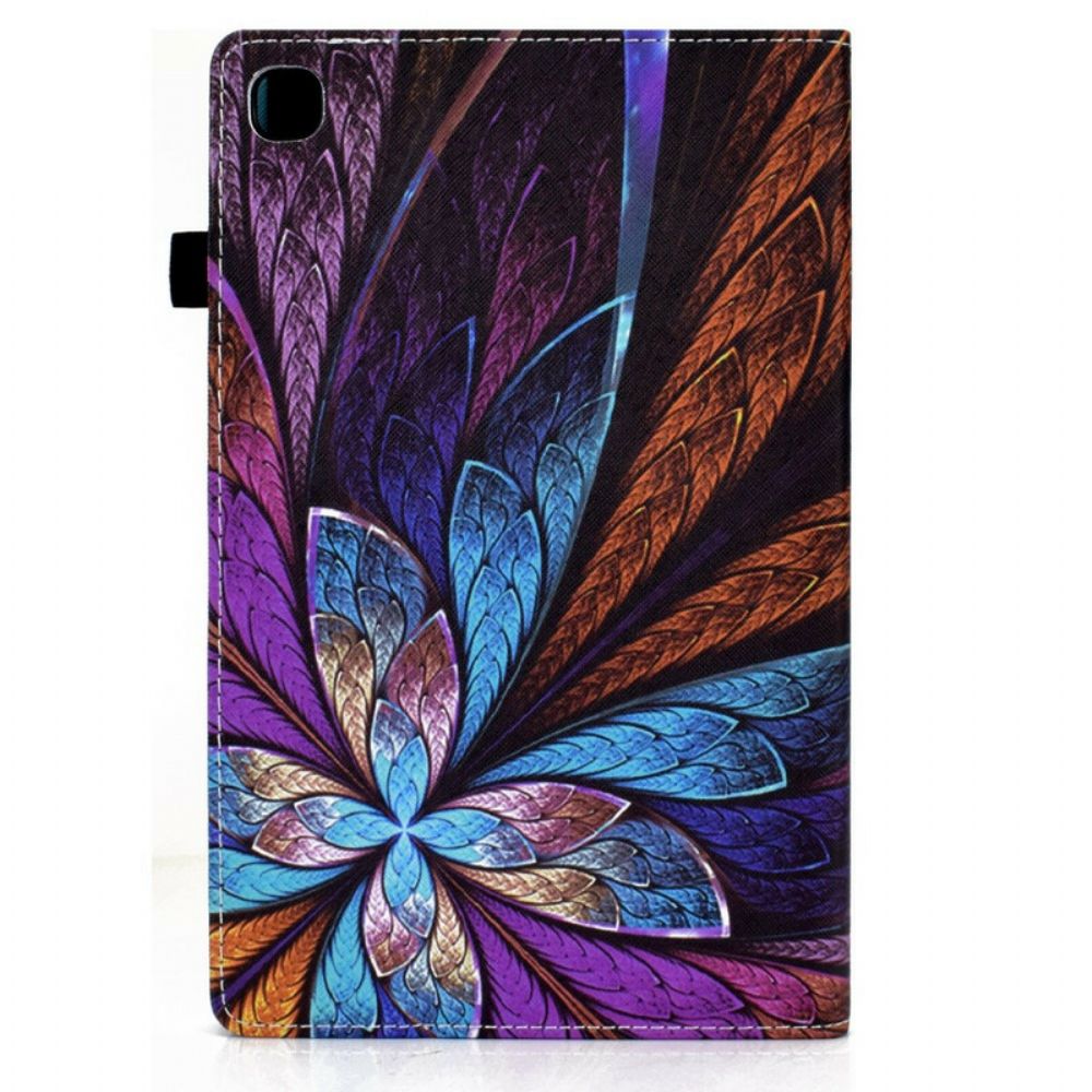 Case voor Samsung Galaxy Tab A7 Lite Abstracte Bloem