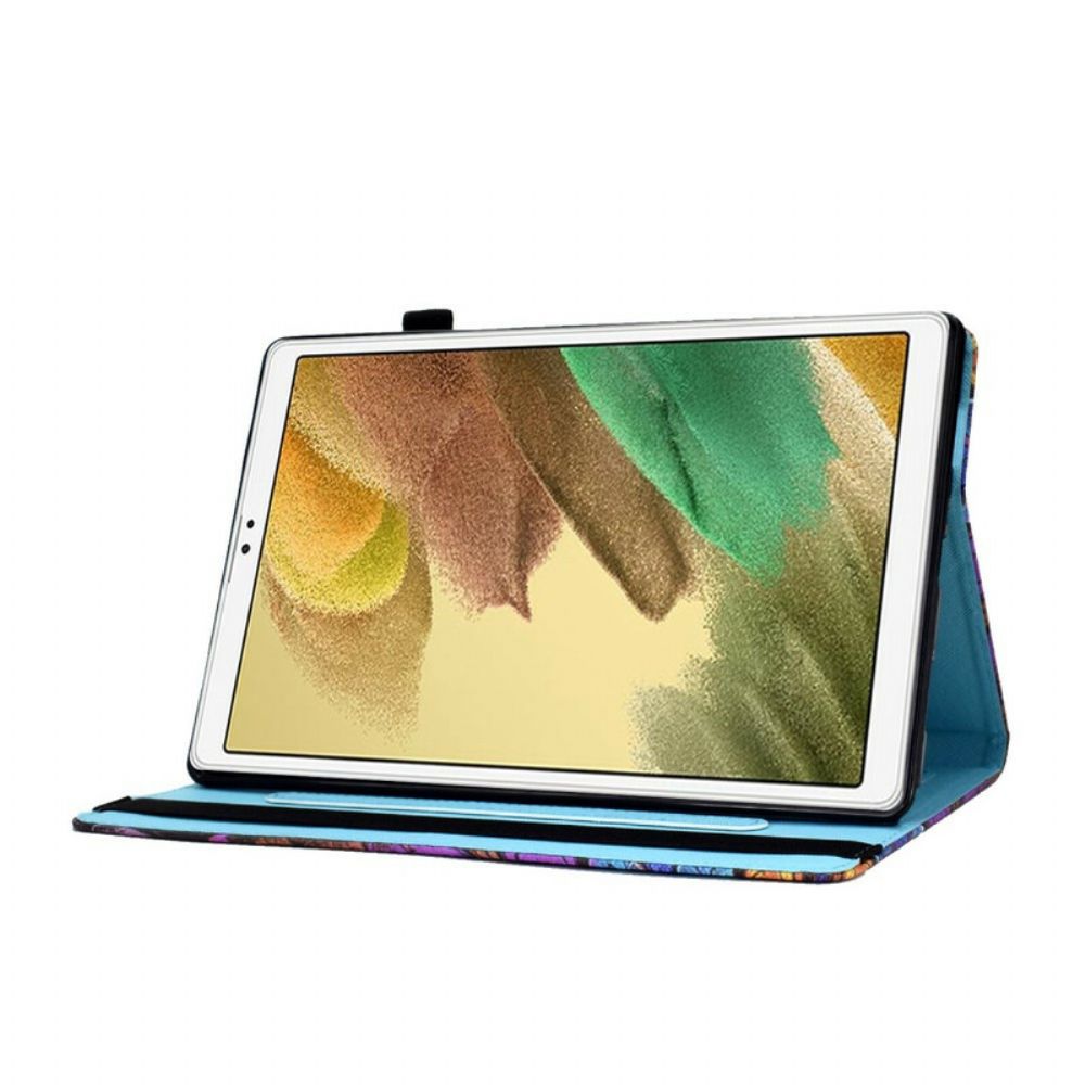 Case voor Samsung Galaxy Tab A7 Lite Abstracte Bloem