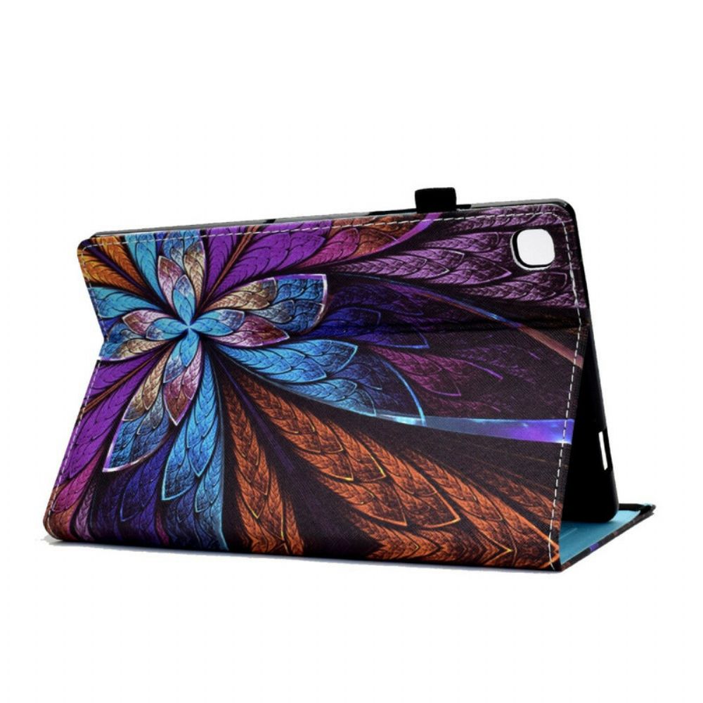 Case voor Samsung Galaxy Tab A7 Lite Abstracte Bloem