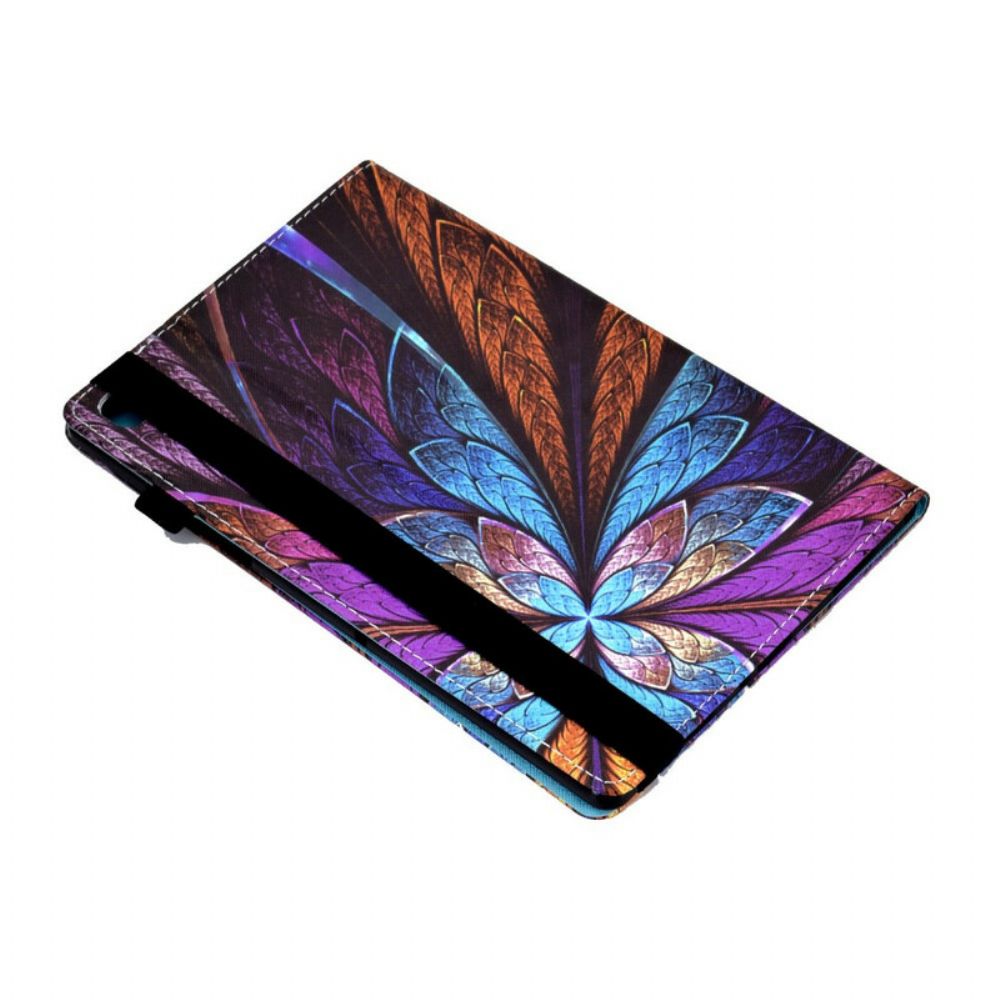 Case voor Samsung Galaxy Tab A7 Lite Abstracte Bloem