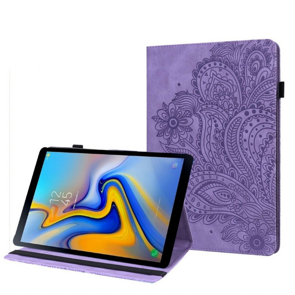 Cover voor Samsung Galaxy Tab A7 Lite Bloemen Mandala