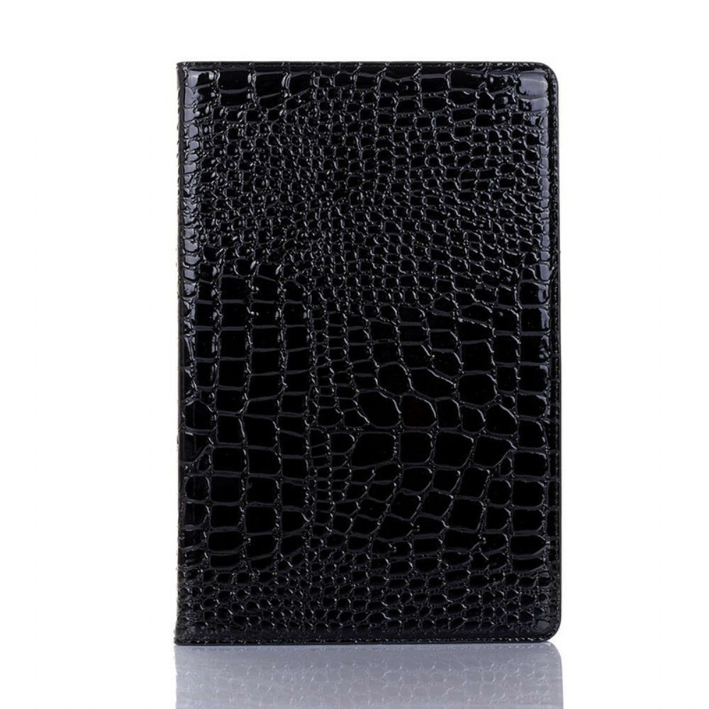 Cover voor Samsung Galaxy Tab A7 Lite Krokodillentextuur