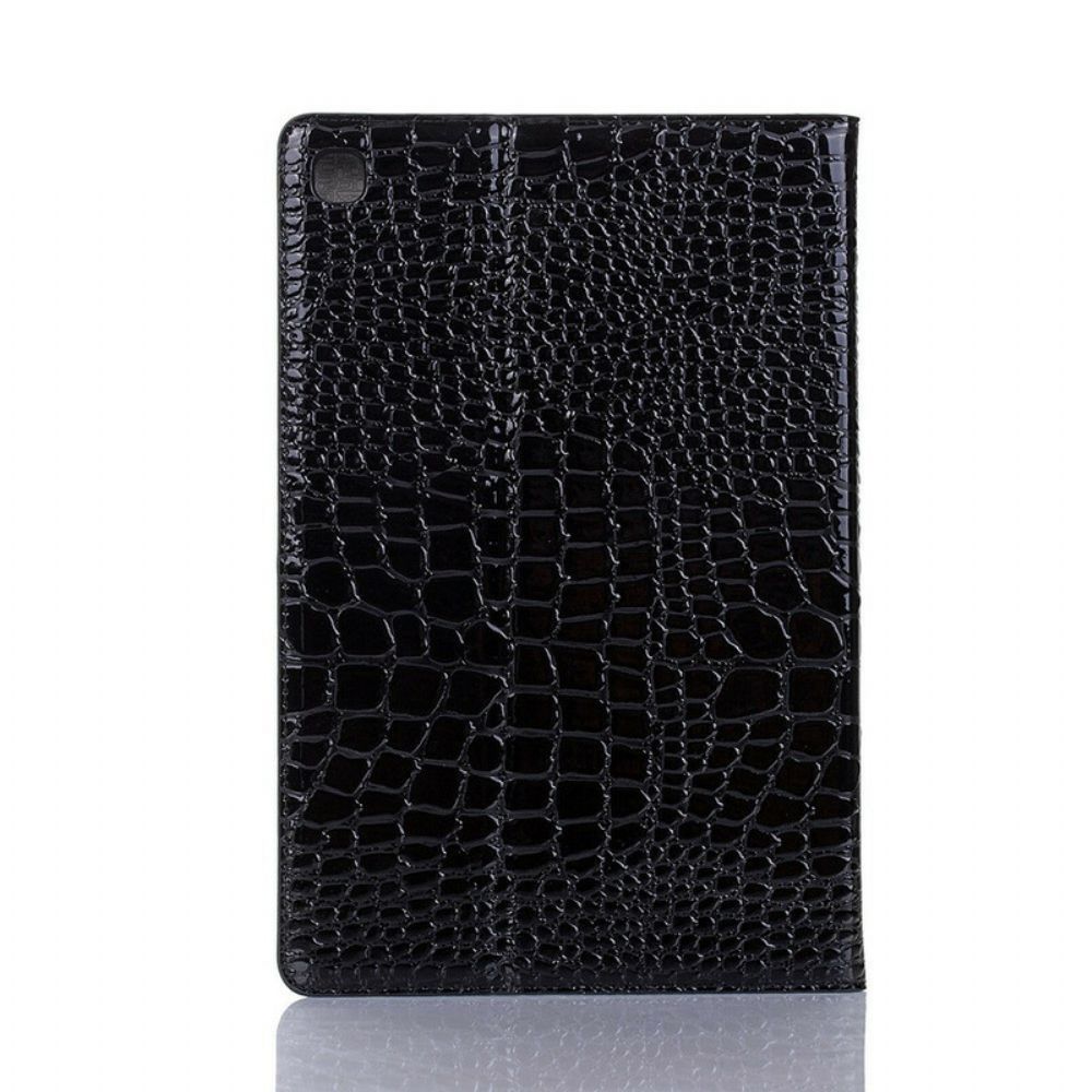 Cover voor Samsung Galaxy Tab A7 Lite Krokodillentextuur