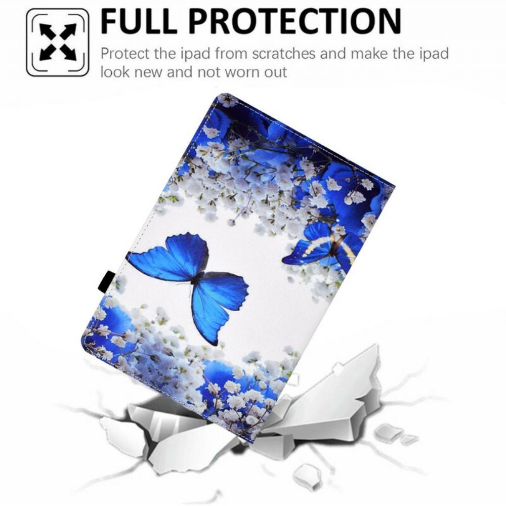 Cover voor Samsung Galaxy Tab A7 Lite Vlindervariaties