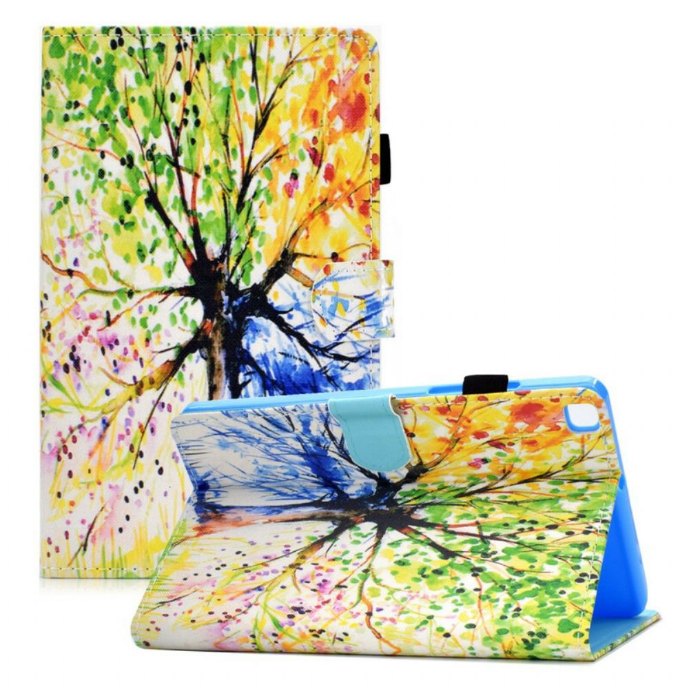 Flip Case voor Samsung Galaxy Tab A7 Lite Aquarel Boom