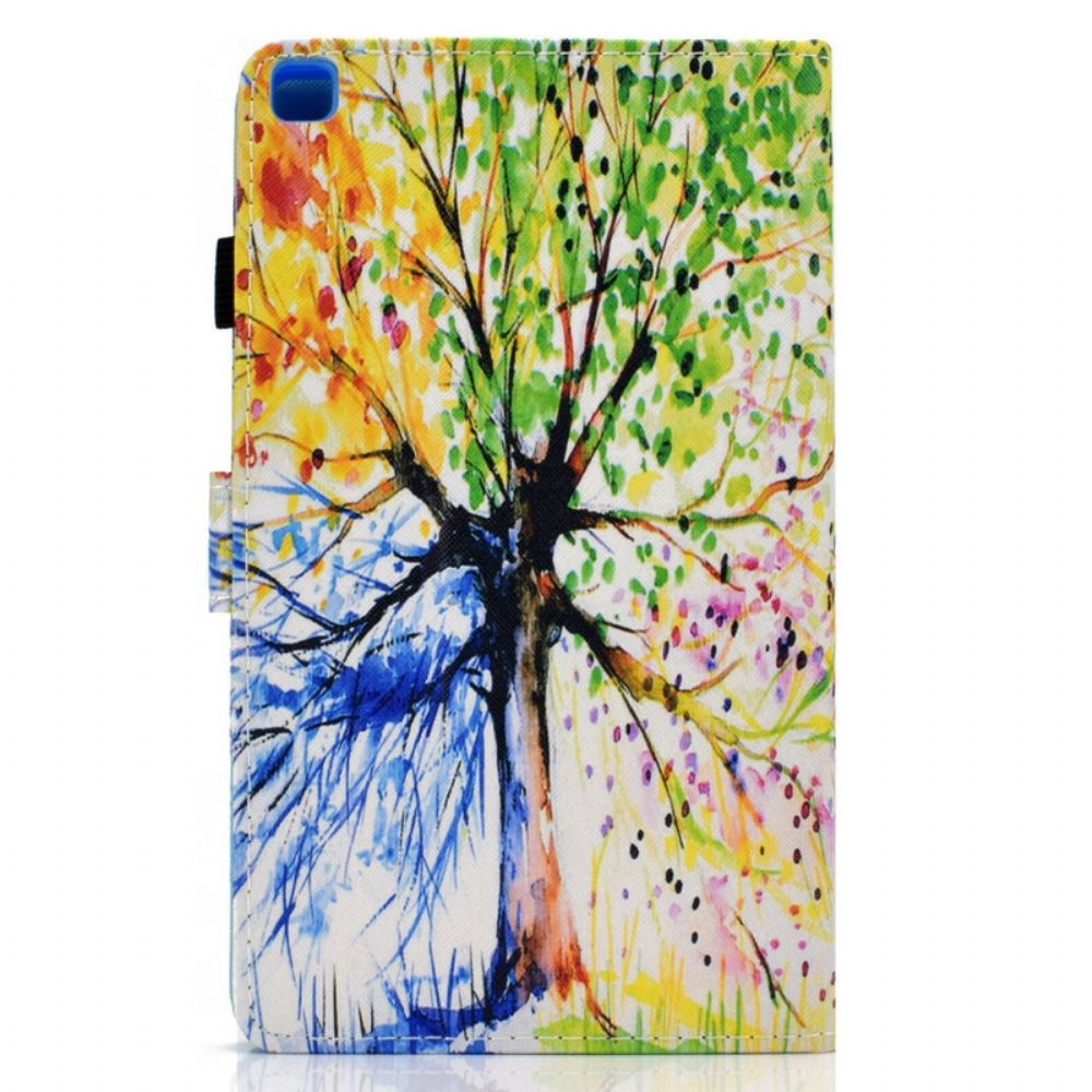 Flip Case voor Samsung Galaxy Tab A7 Lite Aquarel Boom