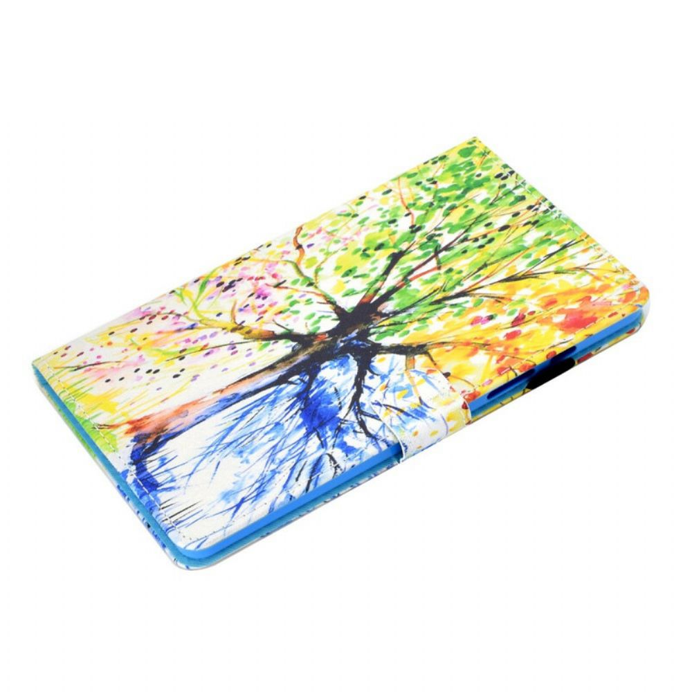 Flip Case voor Samsung Galaxy Tab A7 Lite Aquarel Boom