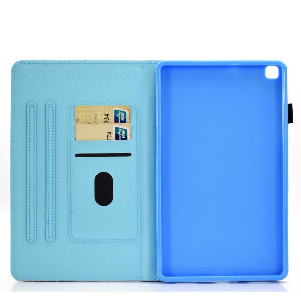 Flip Case voor Samsung Galaxy Tab A7 Lite Aquarel Boom