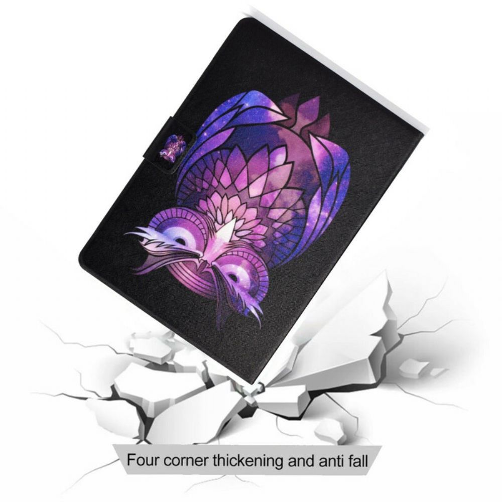 Flip Case voor Samsung Galaxy Tab A7 Lite Onaangename Uil