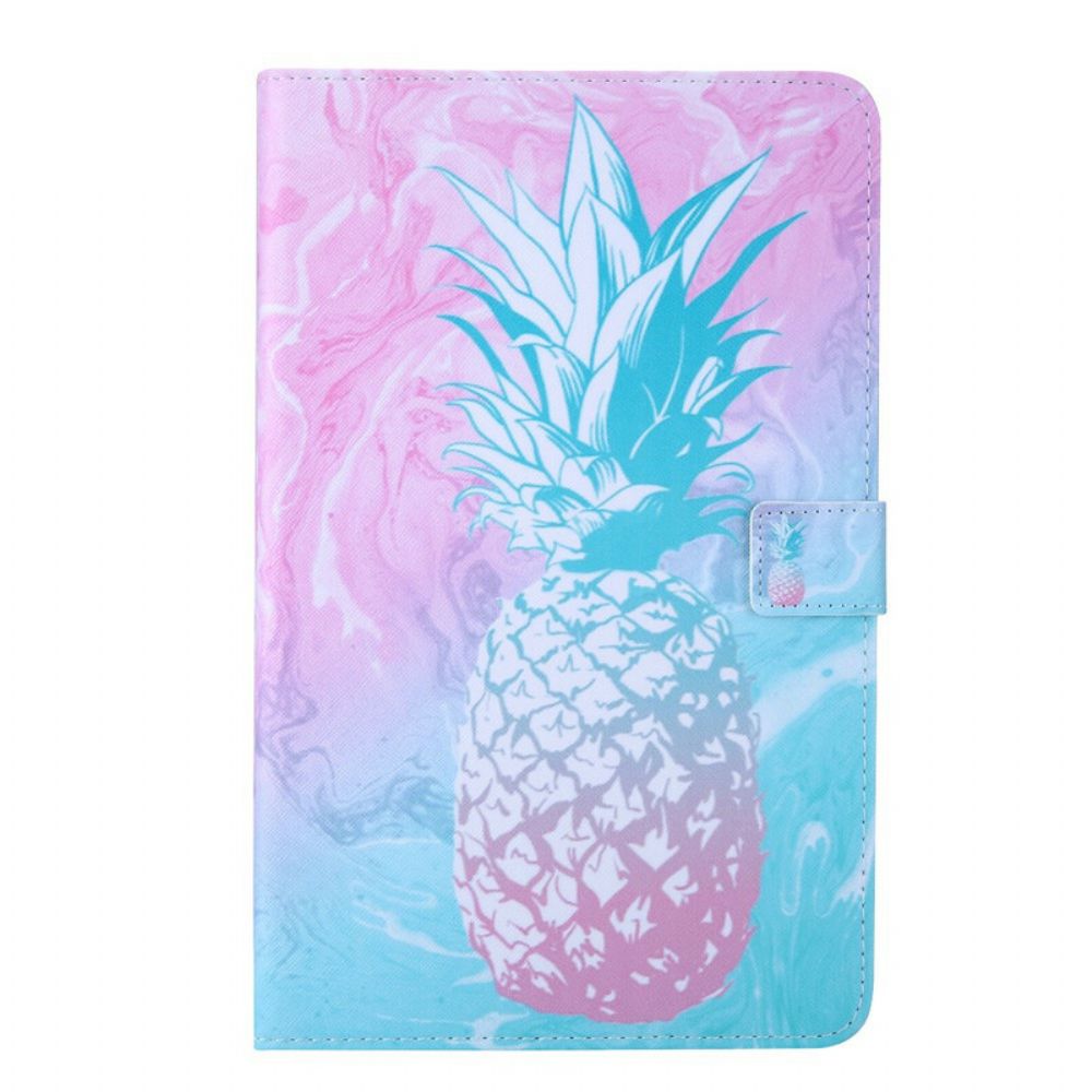 Folio-hoesje voor Samsung Galaxy Tab A7 Lite Ananas Ontwerp